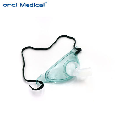 মেডিকেল প্রাপ্তবয়স্ক শিশু একক ব্যবহারের পিভিসি ডিসপোজেবল ট্র্যাচোস্টমি অক্সিজেন মাস্ক কারখানা প্রস্তুতকারক
