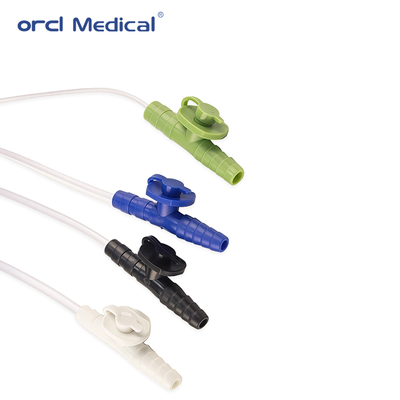 মেডিকেল-গ্রেড পিভিসি সাকশন ক্যাথেটার স্টেরিল ডিসপোজেবল পিভিসি সাকশন ক্যাথেটার ট্রমা হ্রাসের জন্য নরম টিপ